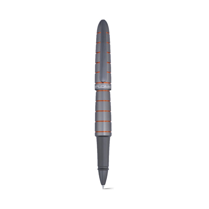 Diplomat Elox Ring Grey/Orange Roller Ball Pen D40354030