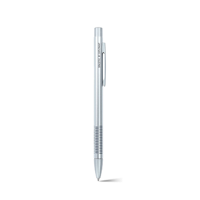 Diplomat Spacetec Pearl Silver Ball Pen
