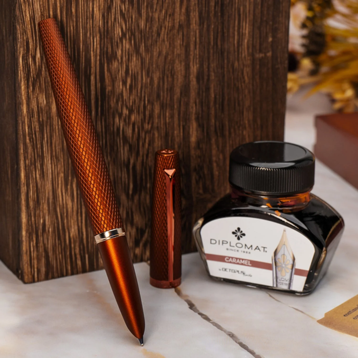 Diplomat Viper Guilloche Fountain Pen