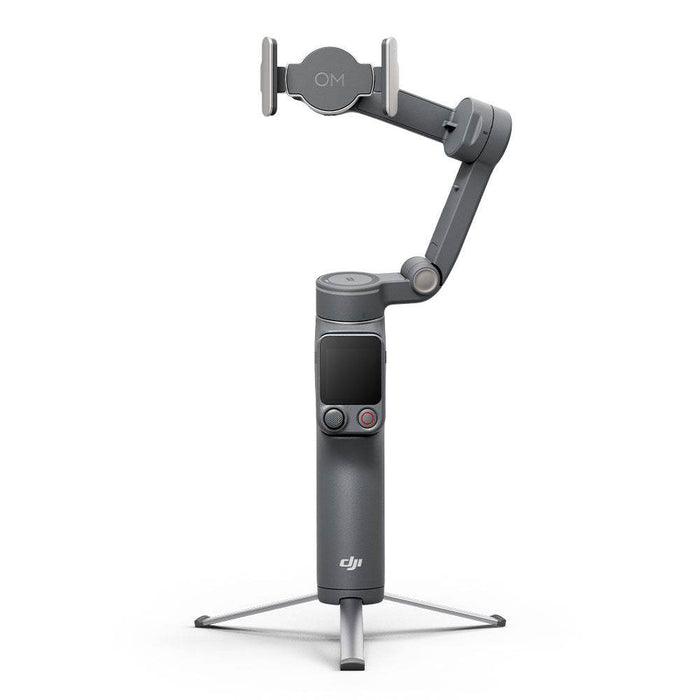 DJI Osmo Mobile 8P smartphone stabilizer on a white background