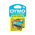 Dymo D1 Label Tape Black On Gold Glitter ColorPop 1/2 In x 10 Feet  Dymo Dymo Labels