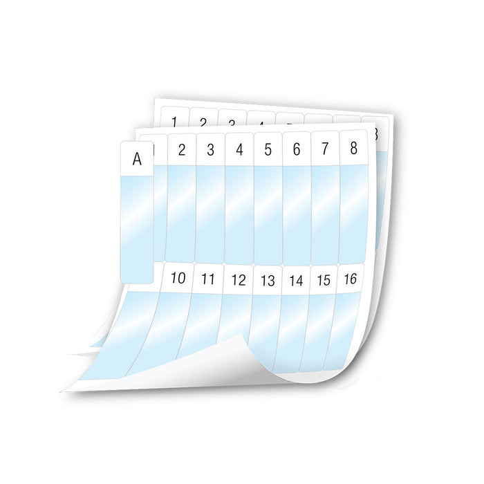 Dymo XTL Laminated Wire/Cable Wrap Sheet Labels, 4" x 1" Inch Clear with White Print On Area - 1008 Labels -  1908554  Dymo Dymo Labels