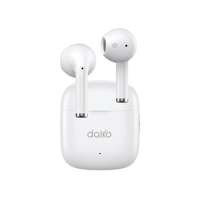 Écouteurs sans fil Bluetooth blanc Daiko Flow 710