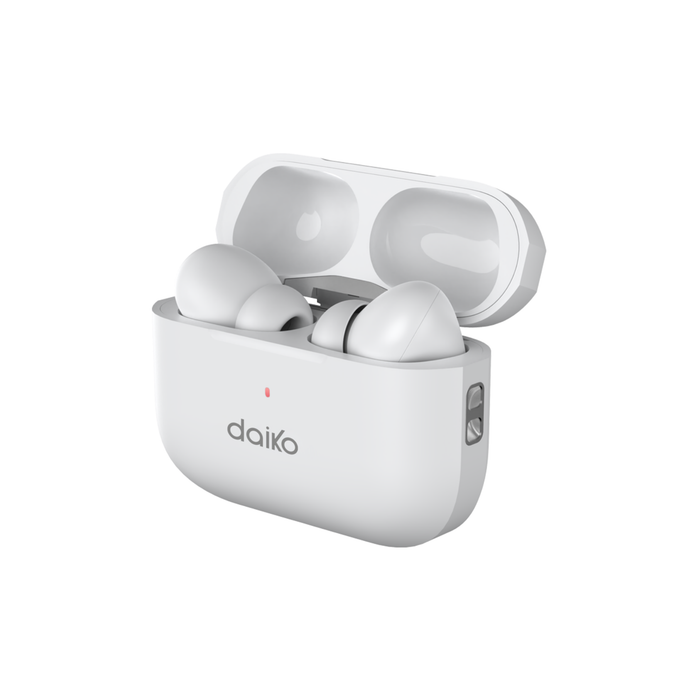 Écouteurs sans fil Bluetooth blanc Daiko Pro Tunes