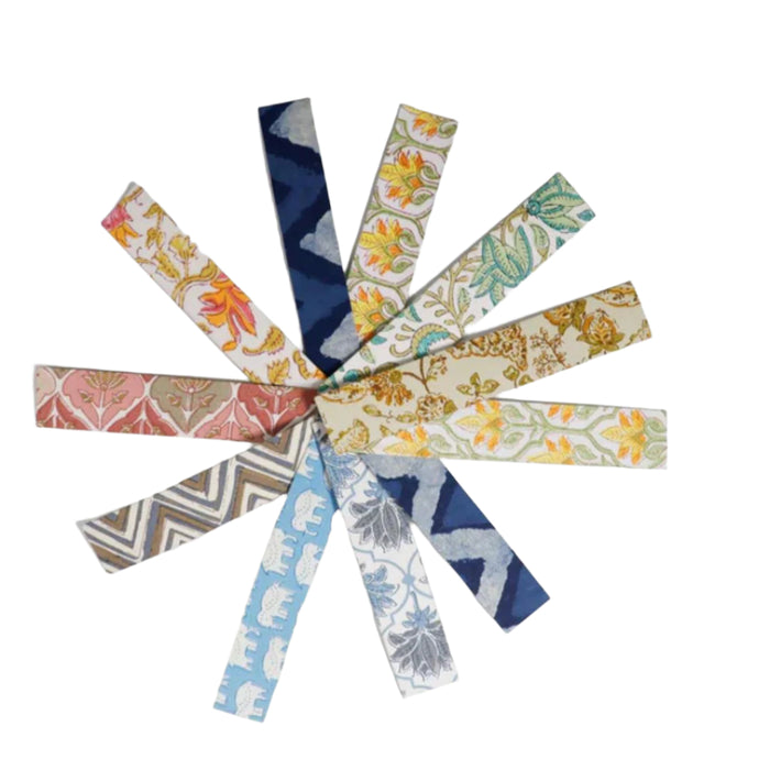 Ekatra Upcycled Bookmarks Assorted Prints