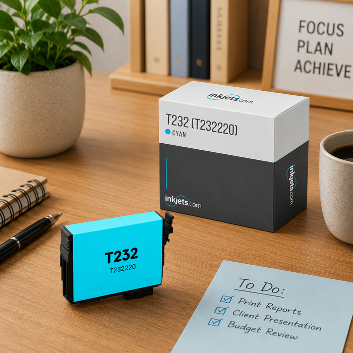 Epson T232 (T232220-S) Cyan Standard Yield Compatible Ink Cartridge