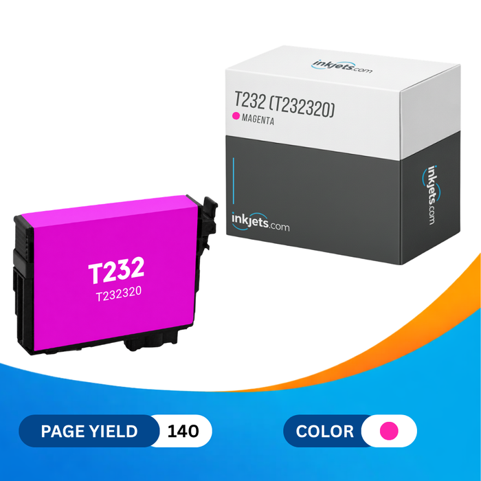 Epson T232 (T232320-S) Magenta Standard Yield Compatible Ink Cartridge