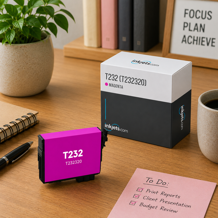 Epson T232 (T232320-S) Magenta Standard Yield Compatible Ink Cartridge