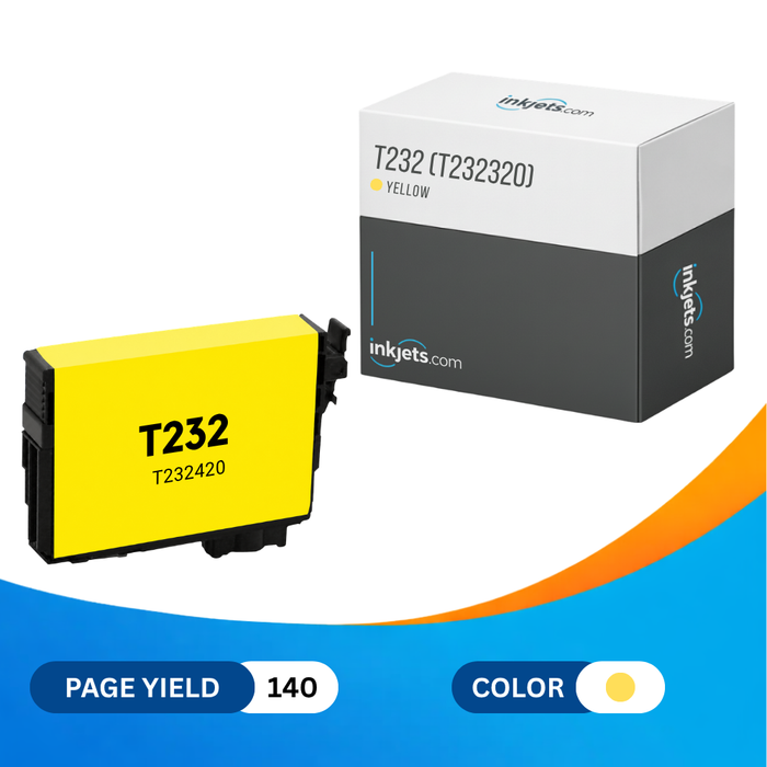 Epson T232 (T232420-S) Yellow Standard Yield Compatible Ink Cartridge