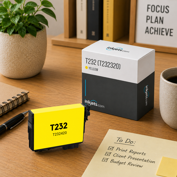 Epson T232 (T232420-S) Yellow Standard Yield Compatible Ink Cartridge