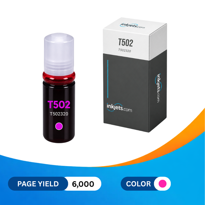 Epson T502 (T502320-S) Magenta Standard Yield Compatible Ink Bottle