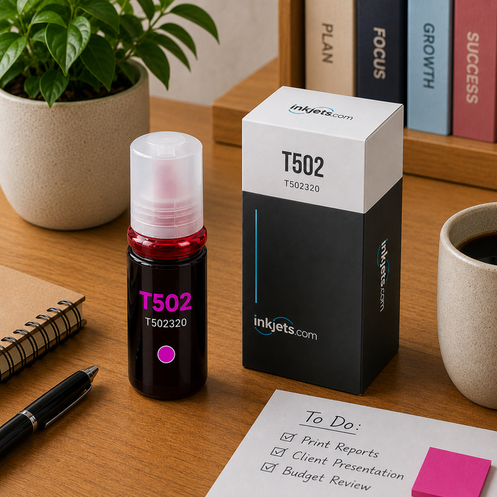 Epson T502 (T502320-S) Magenta Standard Yield Compatible Ink Bottle