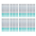 Erasable Pens Green Ink With Eraser On Top Bulk Pack of 48