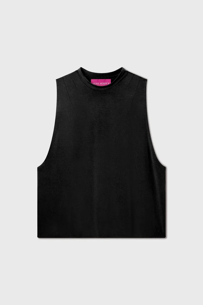 Expat Tank - Black - Heidi Merrick