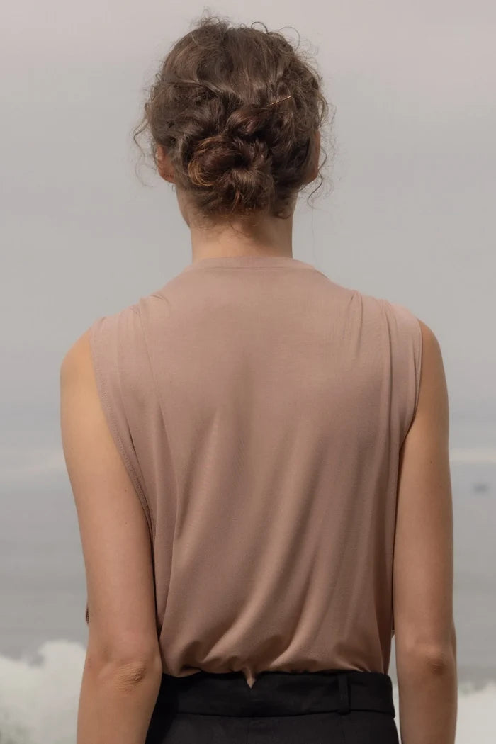Expat Tank - Nude - Heidi Merrick