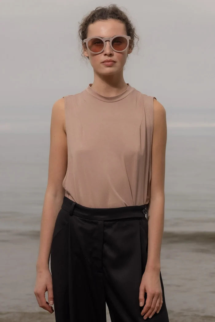 Expat Tank - Nude - Heidi Merrick