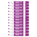 Expo Dry Erase Low Odor Plum Chisel Tip Marker Pack of 12