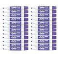Expo Purple Dry Erase Markers Chisel Tip Bulk Pack of 24