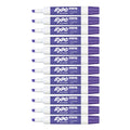 Expo Purple Dry Erase Markers Chisel Tip Pack of 12
