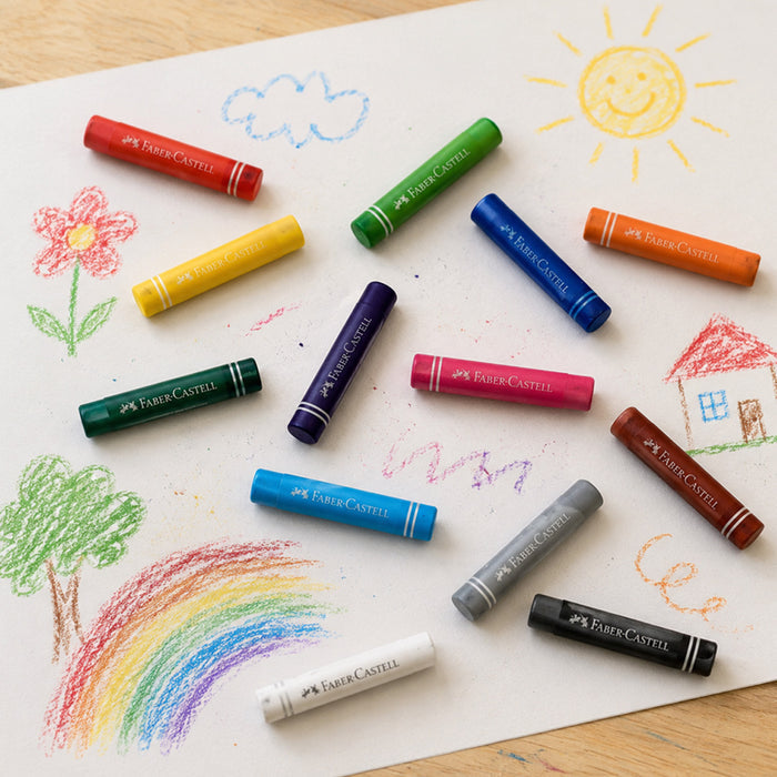 Faber castell Chunky Oil Pastel Colour Set