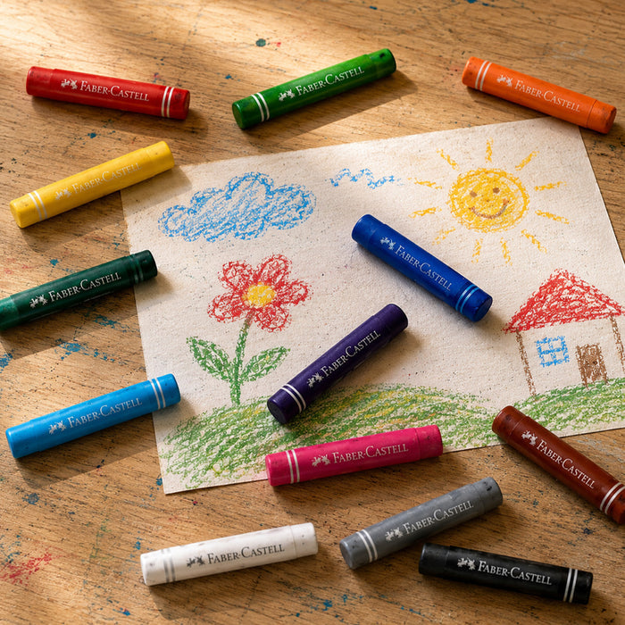Faber castell Chunky Oil Pastel Colour Set