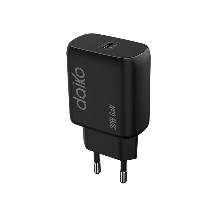 Chargeur rapide Daiko USB-C 30W noir