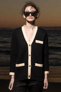 Finny Cardigan - Noir - Heidi Merrick