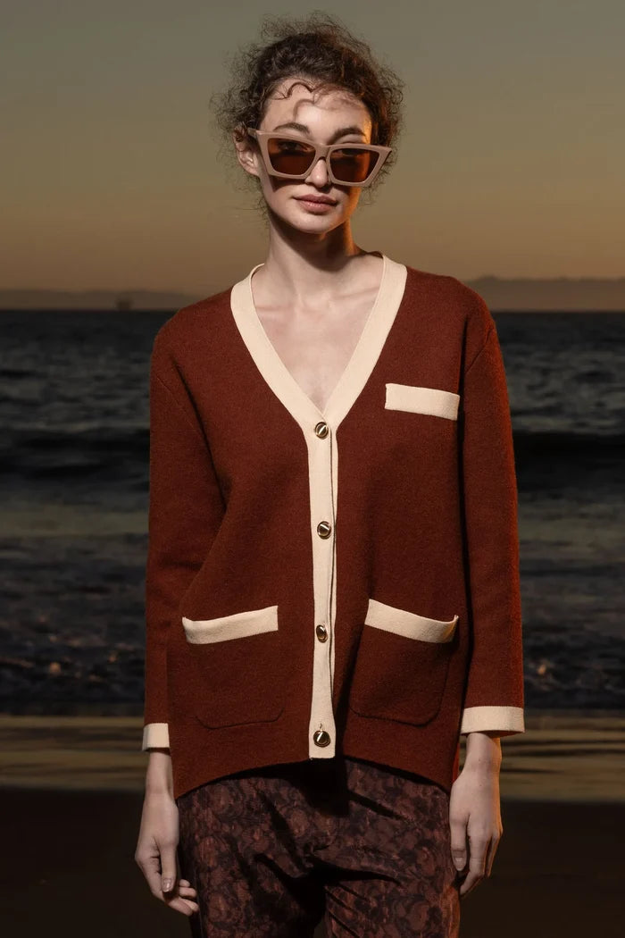 Finny Cardigan - Sienna - Heidi Merrick