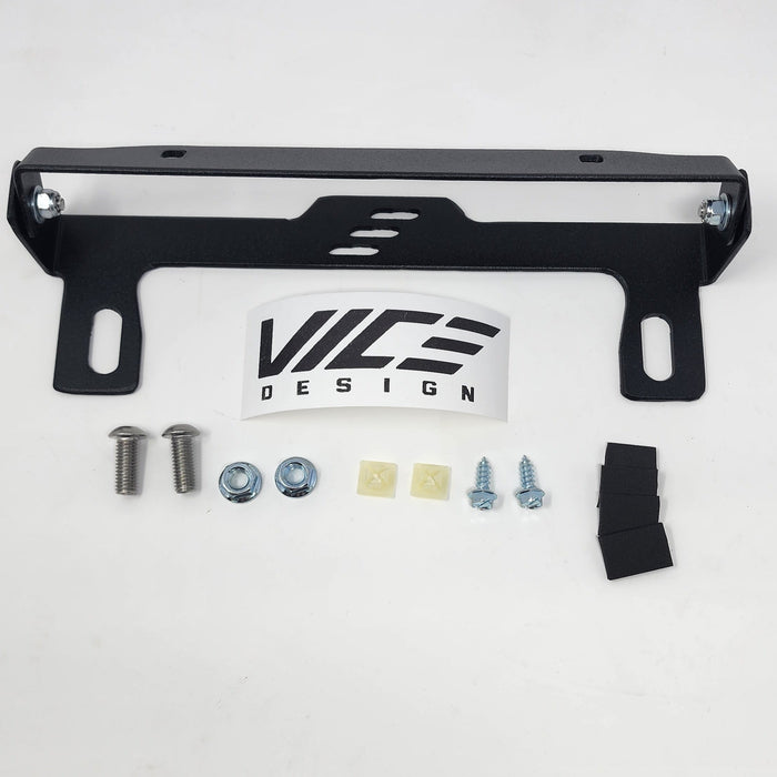 Flip Up License Plate Bracket | Fairlead Mount | Universal Fit
