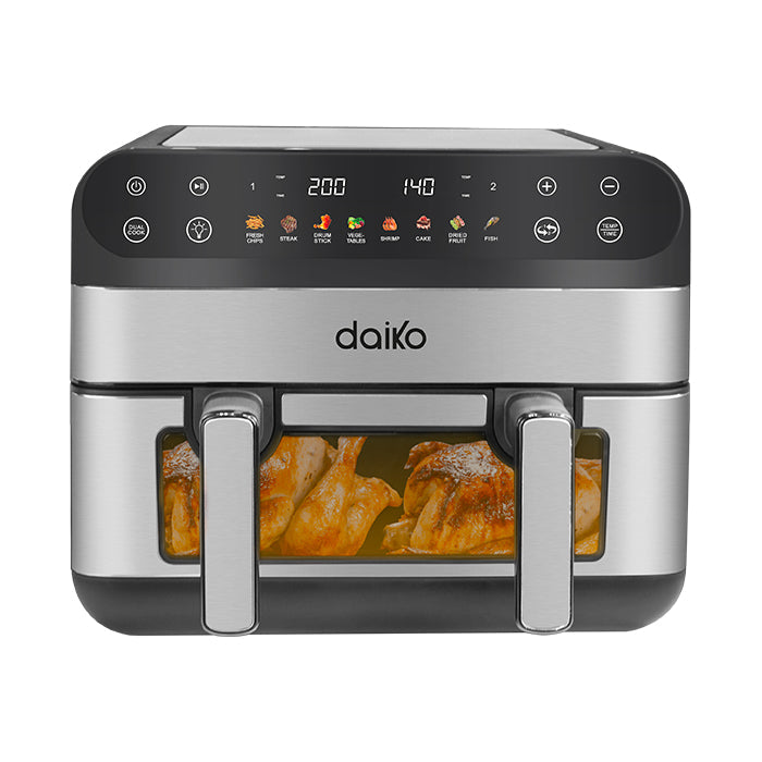 Friteuse à air double bac Daiko digitale multifonctions 12L