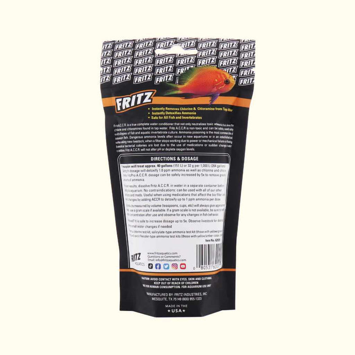 Fritz A.C.C.R. Water Conditioner - Aquarium Co - Op