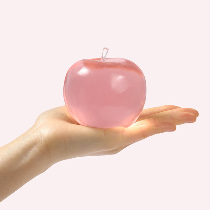 FUFUSQUISHY Crystal Red Apple Stress Ball