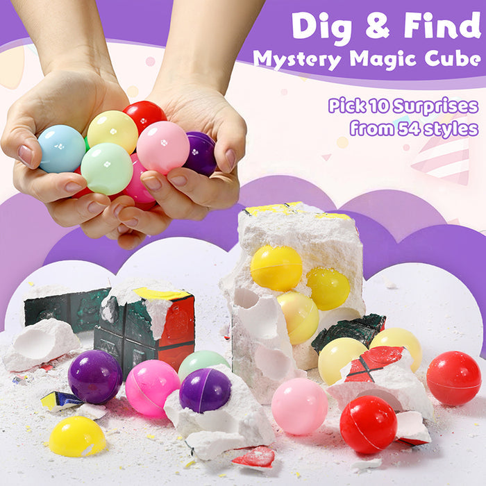 FUFUSQUISHY Magic Cube Surprise Dig Kit