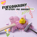 FUFUSQUISHY Pink Realistic Chicken Squishy Dig Kit