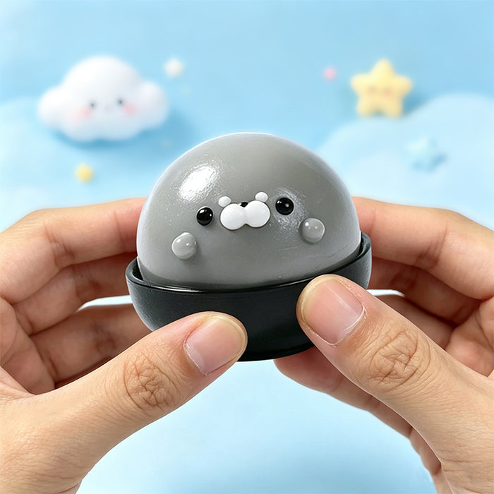 FUFUSQUISHY Seal Dumpling Squishy Blind Box