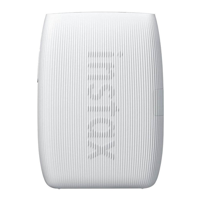 The FUJIFILM Instax Mini Link 3 smartphone printer in Clay White on a white background