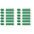 Green Dry Erase Markers Chisel Tip Pack of 12