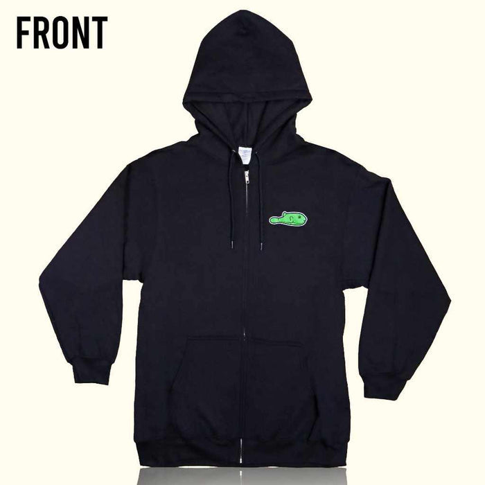 Green Puffer Hoodie - Aquarium Co - Op
