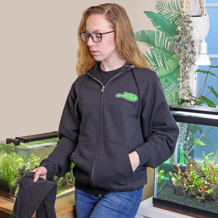 Green Puffer Hoodie - Aquarium Co - Op
