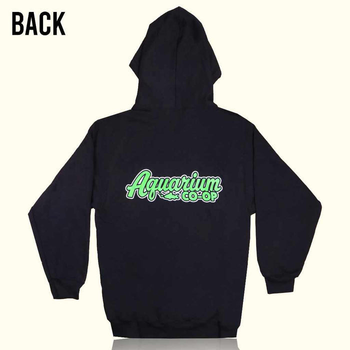 Green Puffer Hoodie - Aquarium Co - Op