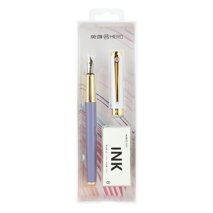 Hero A06 Morandi Iridium Pen Signature Replaceable Ink Bag Fountain Pen