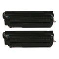 HP 12A Black (Q2612A) Compatible Toner Cartridge Twin Pack