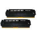 HP 305A (CE410A) Black Remanufactured Toner Cartridge Twin Pack