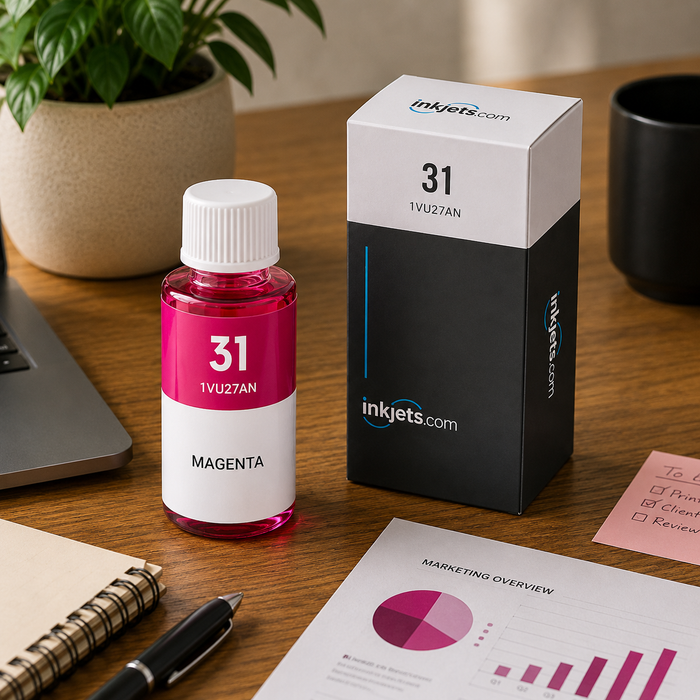 HP 31 (1VU27AN) Magenta Standard Yield Compatible Ink Bottle