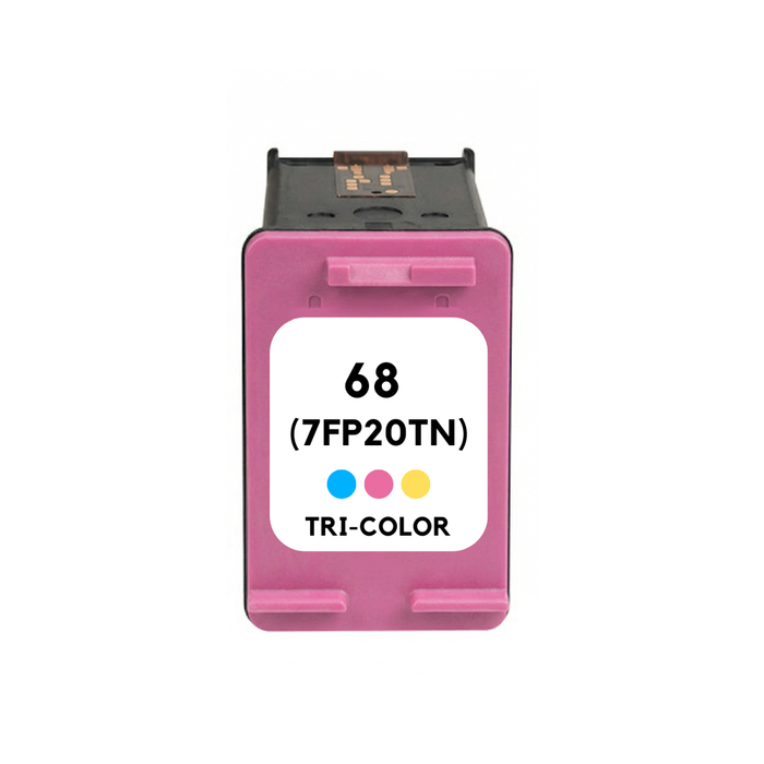 HP 68 (7FP20TN) Tri-Color Standard Yield Remanufactured Ink Cartridge