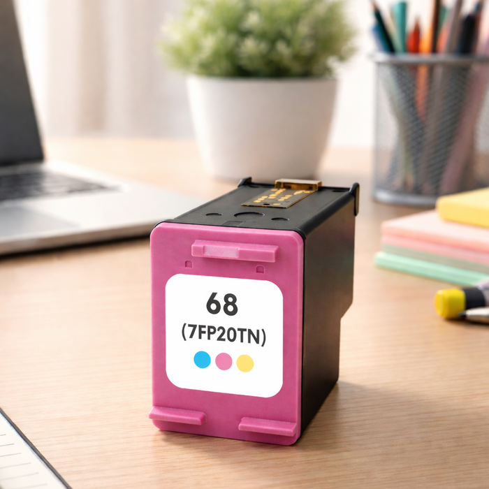 HP 68 (7FP20TN) Tri-Color Standard Yield Remanufactured Ink Cartridge