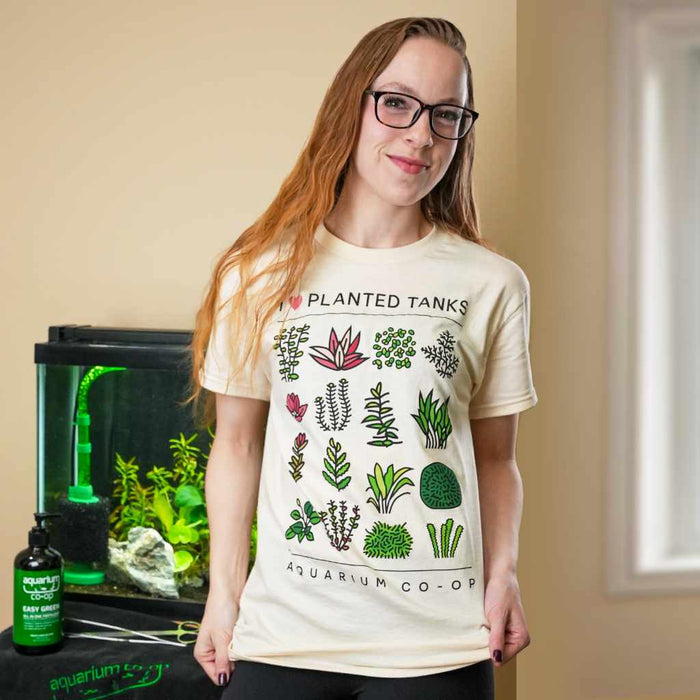 I Heart Planted Tanks T-Shirt - Aquarium Co - Op