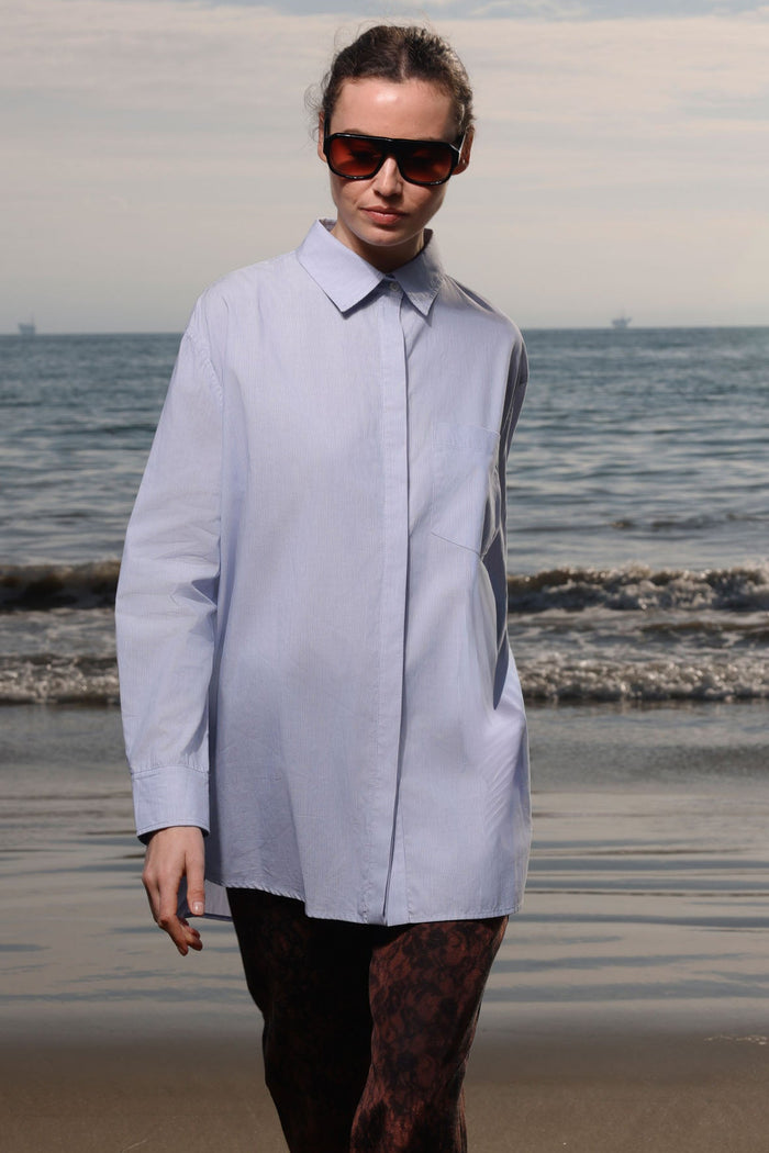 JJ Shirt - Stripe Cotton - Heidi Merrick