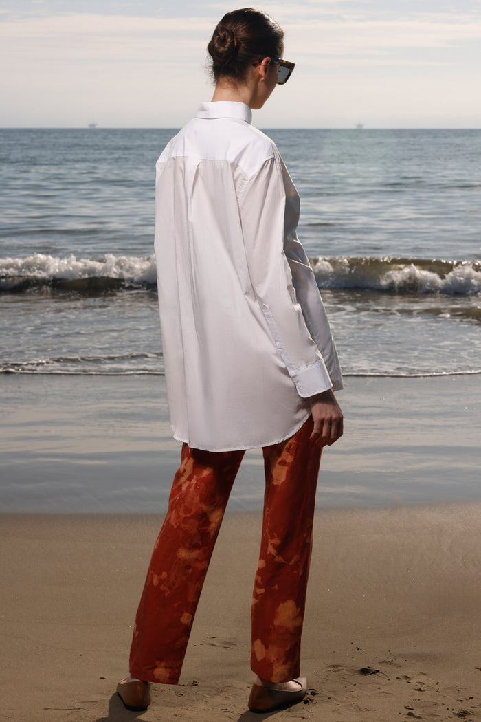 JJ Shirt - White Shirting - Heidi Merrick