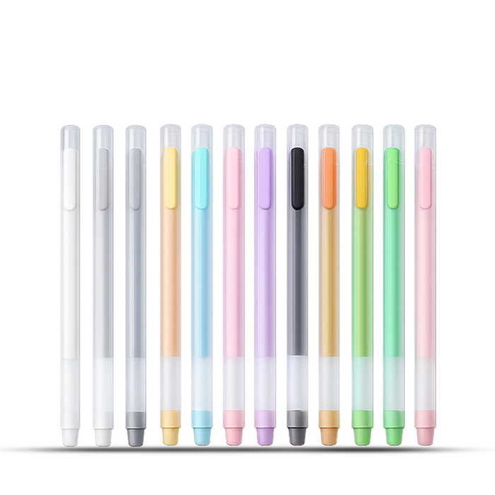 Kaco Base 12 Mix Color Gel Pen Set